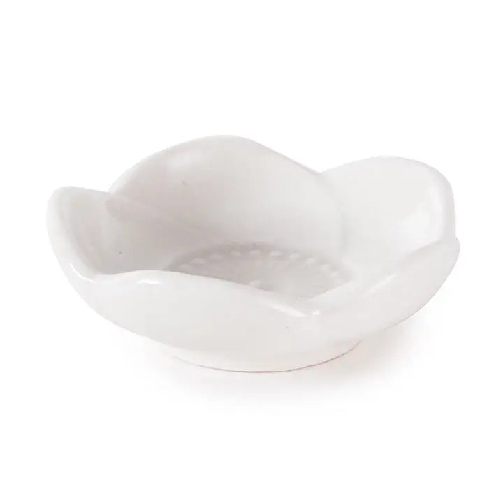 White 3" Cherry Blossom Sauce Dish