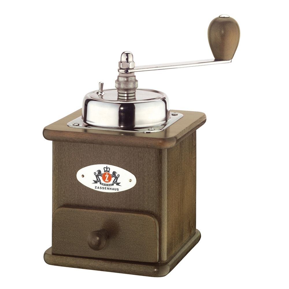 Zassenhaus Brasilia Coffee Mill, Dark Beechwood disc